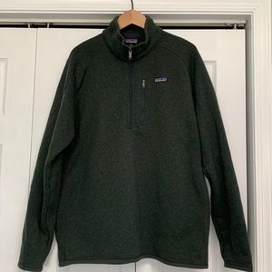 Youth Patagonia 1/2 Zip Pullover XL, Hunter Green